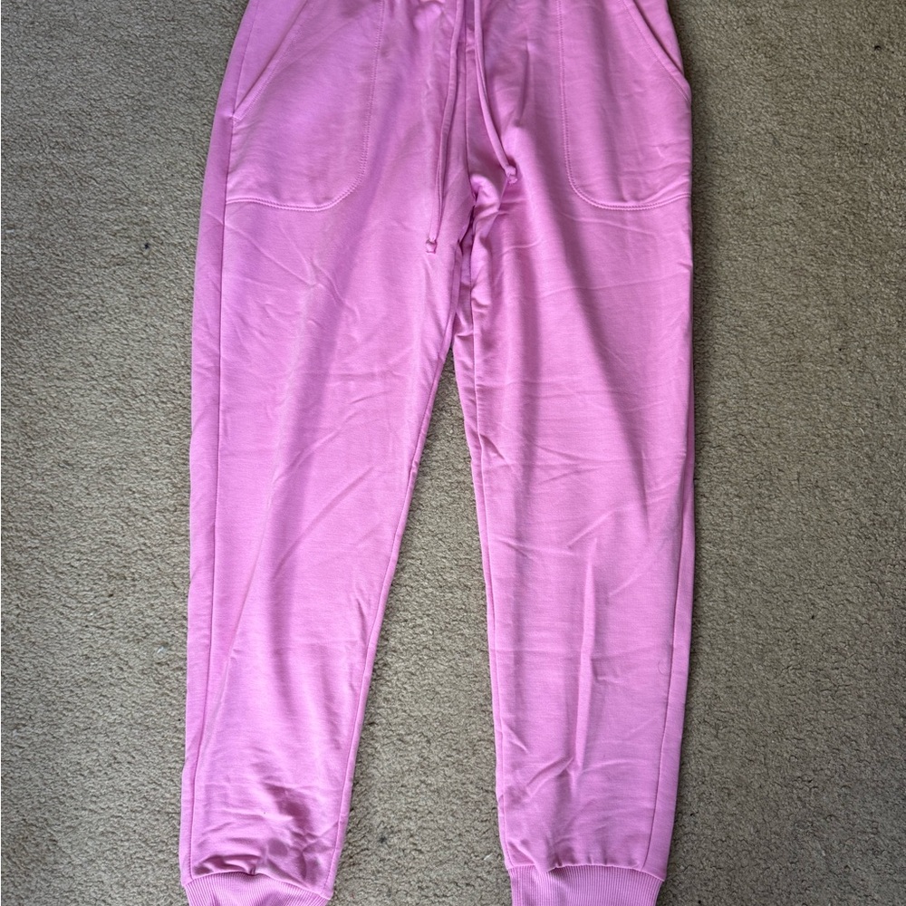 Kids Pink Jogger Pants